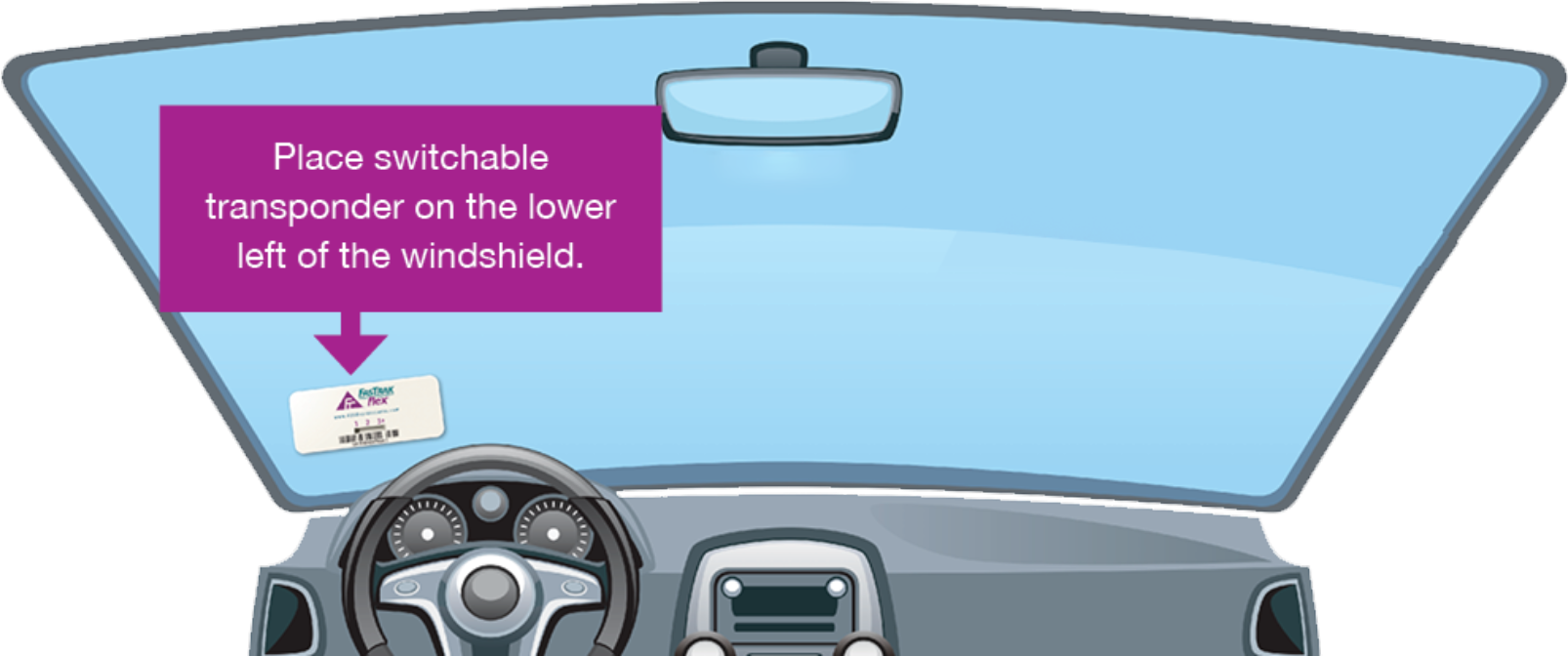 Switchable transponder installation