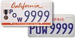 Ex-Prisoner of War License Plate